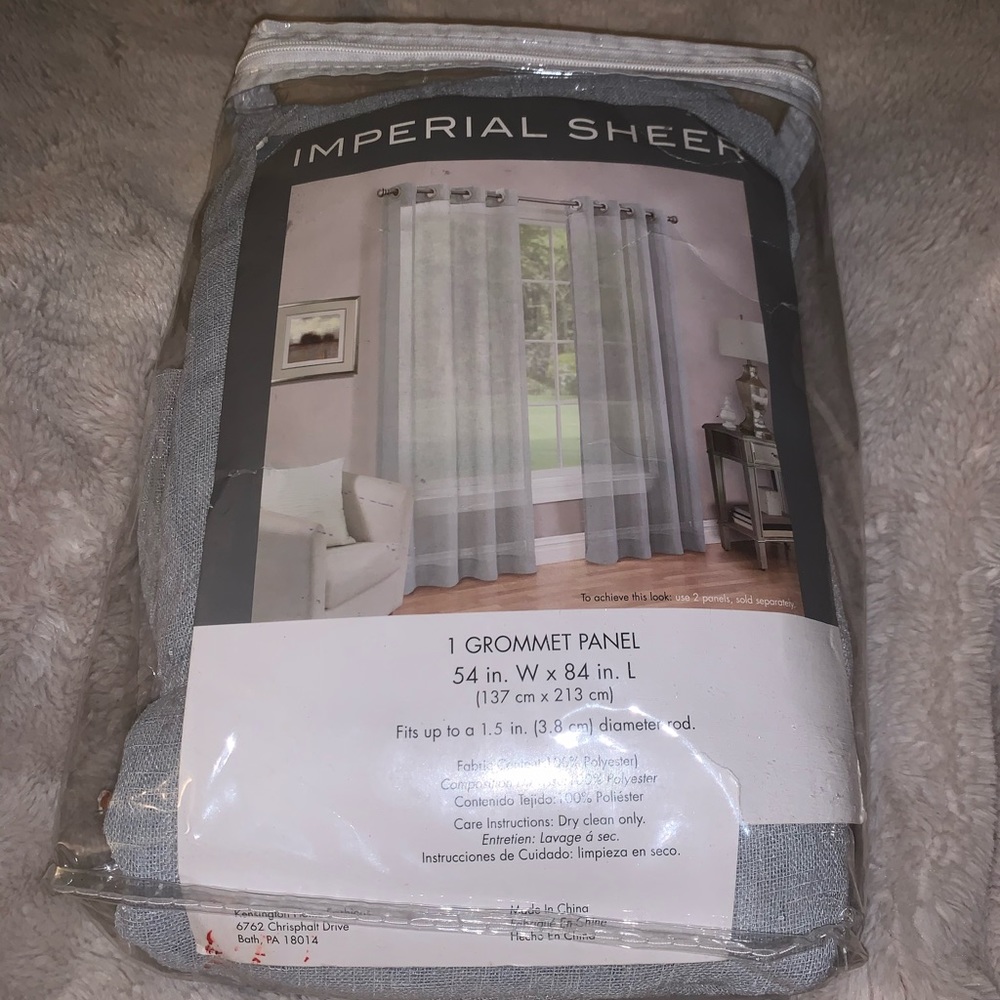 Imperial Sheer Curtain Panel